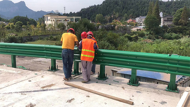 广元高速公路护栏板的维护确保道路安全的关键环节